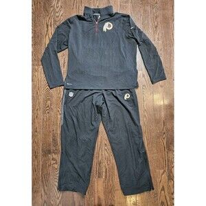 Washington Redskins NFL Nike Dri Fit OnField 1/4 Zip Pullover & Athletic Pants